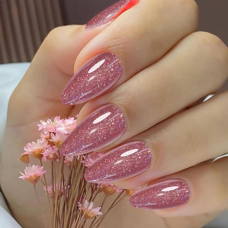 Glitter Nails nail design by Nails by Soundraya